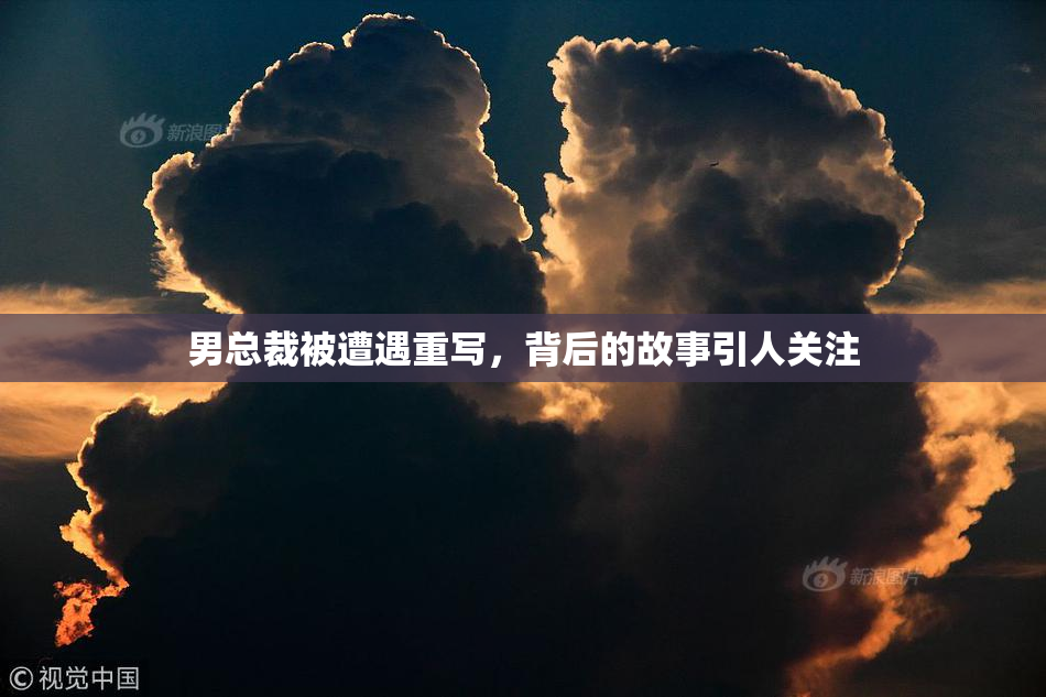 男总裁被遭遇重写，背后的故事引人关注