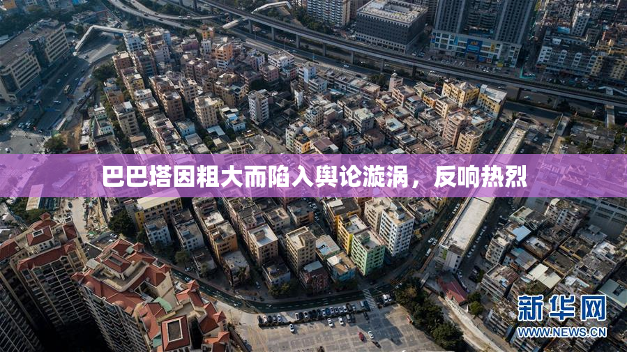 巴巴塔因粗大而陷入舆论漩涡，反响热烈
