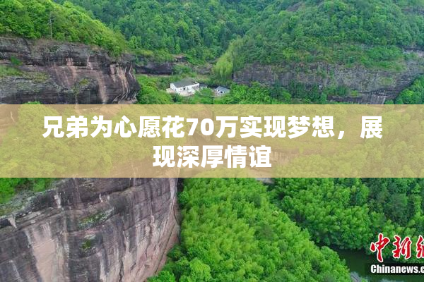 兄弟为心愿花70万实现梦想，展现深厚情谊