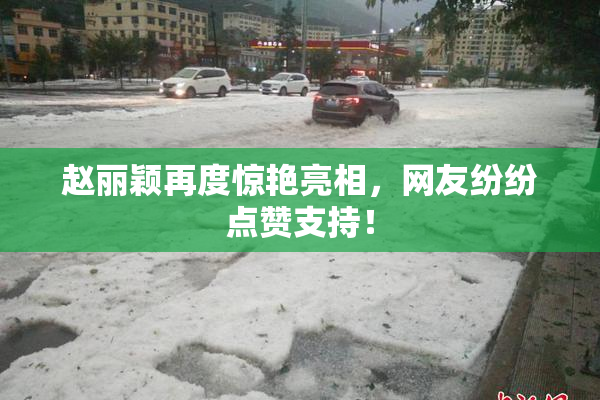 赵丽颖再度惊艳亮相，网友纷纷点赞支持！