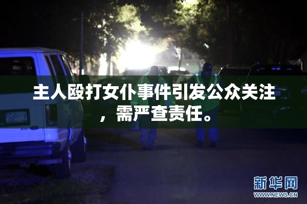 主人殴打女仆事件引发公众关注，需严查责任。