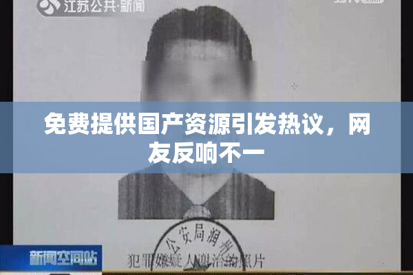 免费提供国产资源引发热议，网友反响不一