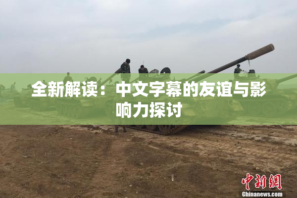 全新解读：中文字幕的友谊与影响力探讨