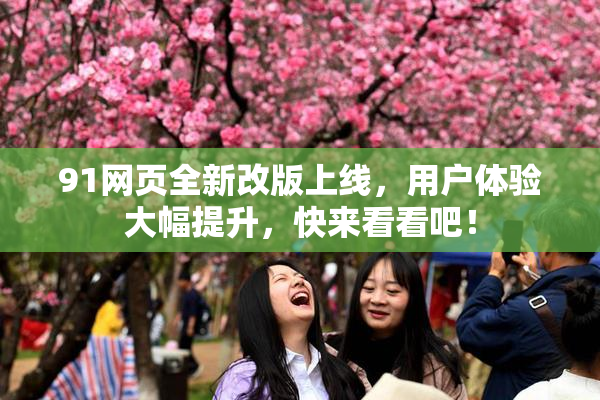 91网页全新改版上线，用户体验大幅提升，快来看看吧！
