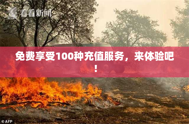 免费享受100种充值服务，来体验吧！