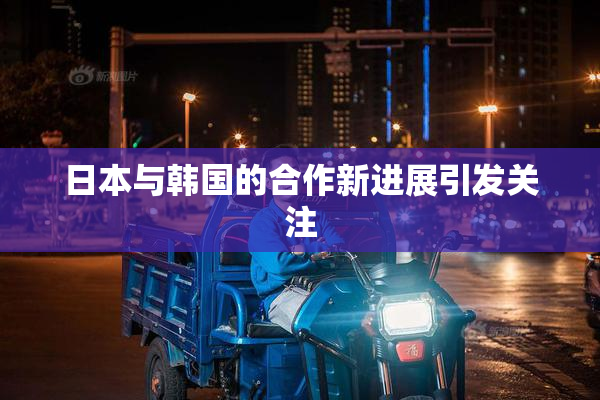 日本与韩国的合作新进展引发关注