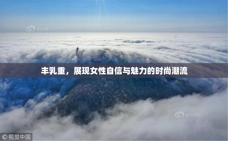 丰乳重，展现女性自信与魅力的时尚潮流