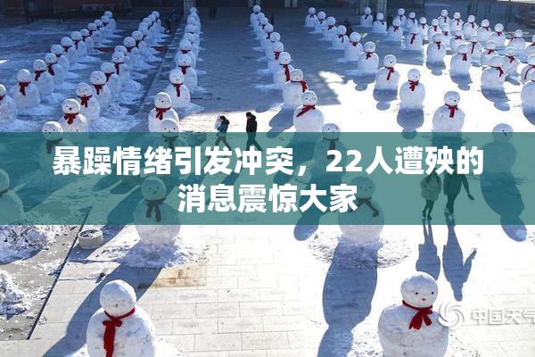 暴躁情绪引发冲突，22人遭殃的消息震惊大家