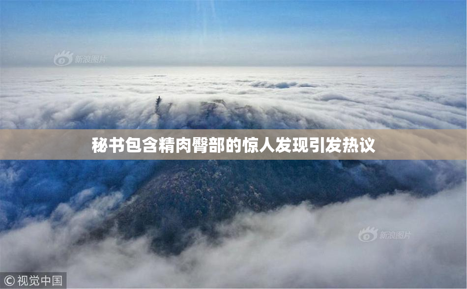 秘书包含精肉臀部的惊人发现引发热议