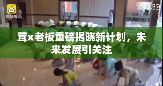茸x老板重磅揭晓新计划，未来发展引关注