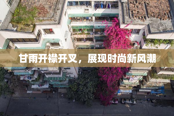 甘雨开襟开叉，展现时尚新风潮