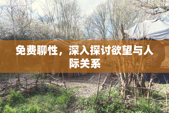 免费聊性，深入探讨欲望与人际关系