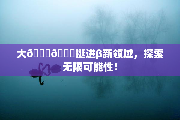 大🐔🐔挺进β新领域，探索无限可能性！