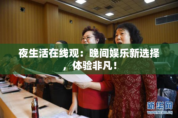 夜生活在线观：晚间娱乐新选择，体验非凡！