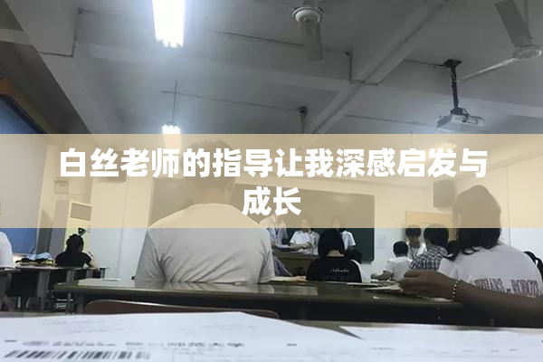 白丝老师的指导让我深感启发与成长