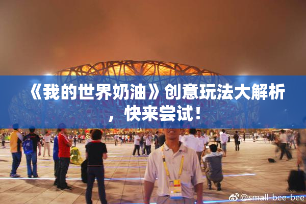 《我的世界奶油》创意玩法大解析，快来尝试！