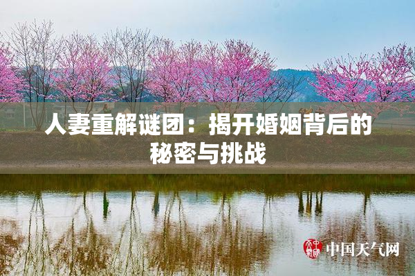 人妻重解谜团：揭开婚姻背后的秘密与挑战