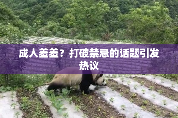 成人羞羞？打破禁忌的话题引发热议