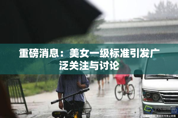 重磅消息：美女一级标准引发广泛关注与讨论