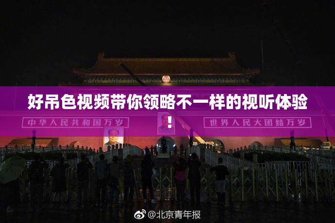 好吊色视频带你领略不一样的视听体验！