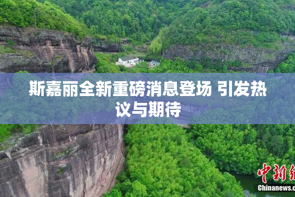 斯嘉丽全新重磅消息登场 引发热议与期待