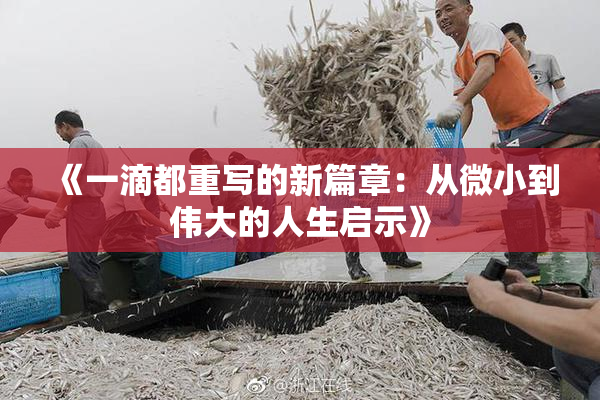 《一滴都重写的新篇章：从微小到伟大的人生启示》