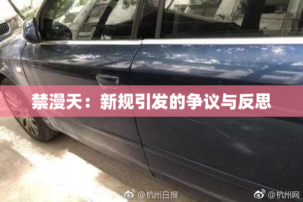禁漫天：新规引发的争议与反思