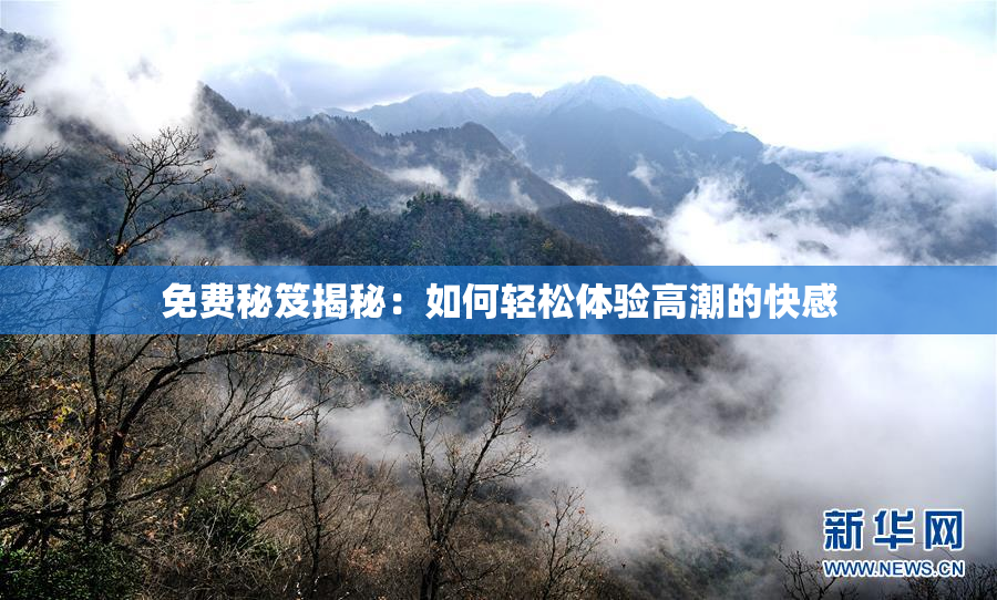 免费秘笈揭秘：如何轻松体验高潮的快感