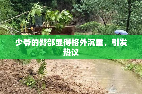 少爷的臀部显得格外沉重，引发热议