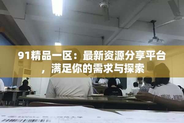 91精品一区：最新资源分享平台，满足你的需求与探索