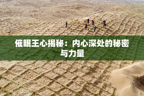催眠王心揭秘：内心深处的秘密与力量