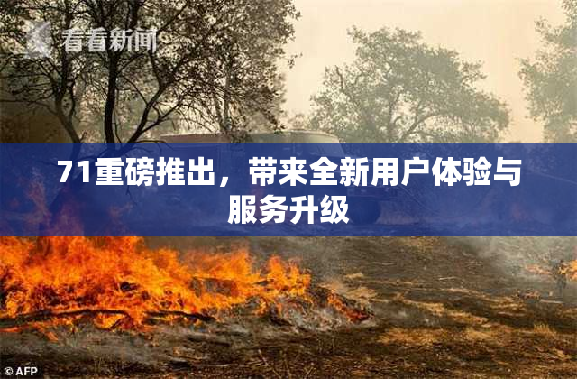 71重磅推出，带来全新用户体验与服务升级