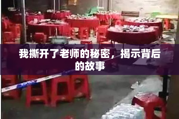 我撕开了老师的秘密，揭示背后的故事