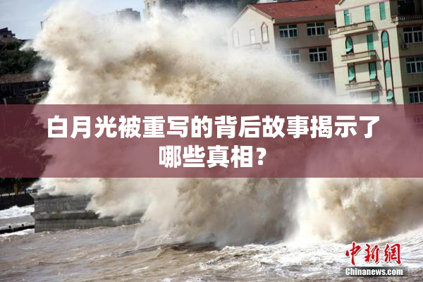 白月光被重写的背后故事揭示了哪些真相？