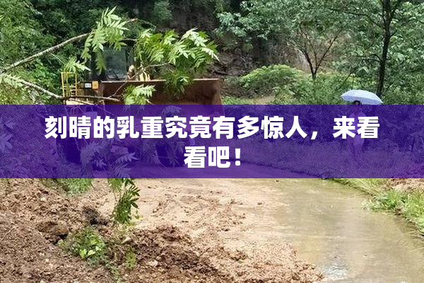 刻晴的乳重究竟有多惊人，来看看吧！