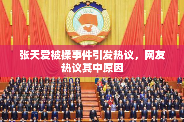 张天爱被揉事件引发热议，网友热议其中原因