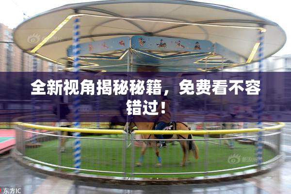 全新视角揭秘秘籍，免费看不容错过！