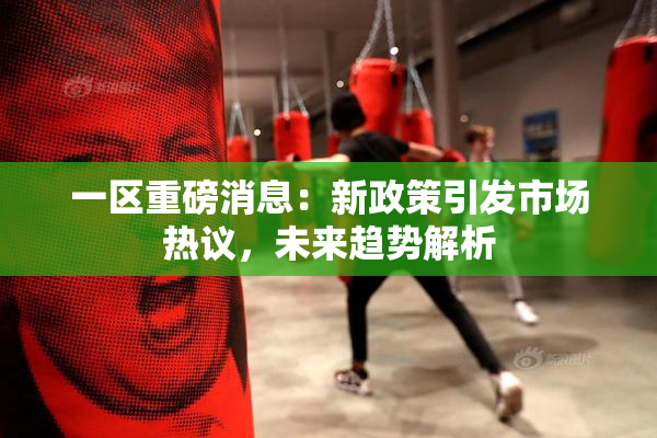 一区重磅消息：新政策引发市场热议，未来趋势解析