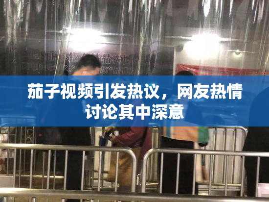 茄子视频引发热议，网友热情讨论其中深意