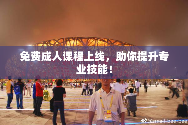 免费成人课程上线，助你提升专业技能！