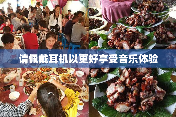 请佩戴耳机以更好享受音乐体验
