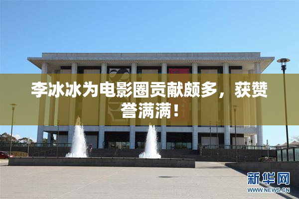 李冰冰为电影圈贡献颇多，获赞誉满满！
