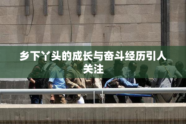 乡下丫头的成长与奋斗经历引人关注