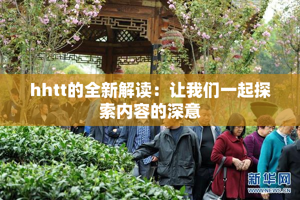 hhtt的全新解读：让我们一起探索内容的深意