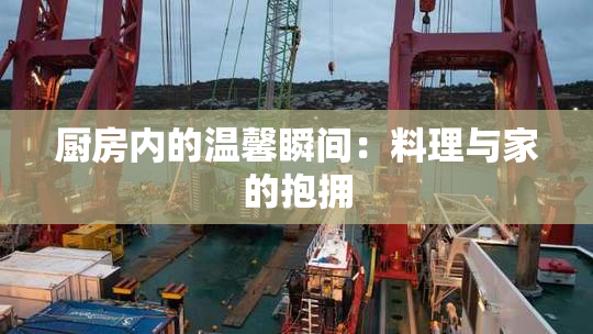 厨房内的温馨瞬间：料理与家的抱拥