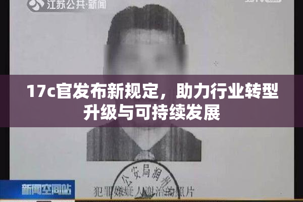 17c官发布新规定，助力行业转型升级与可持续发展