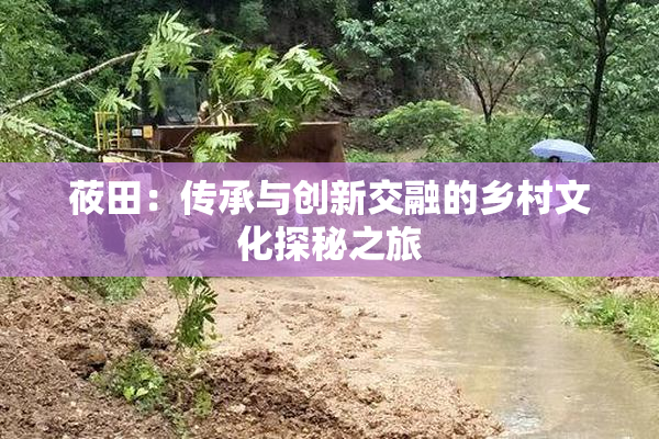 莜田：传承与创新交融的乡村文化探秘之旅