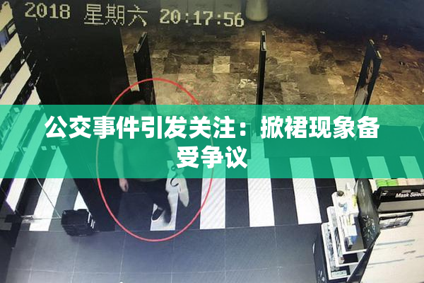 公交事件引发关注：掀裙现象备受争议