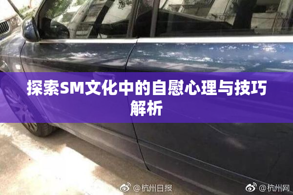 探索SM文化中的自慰心理与技巧解析