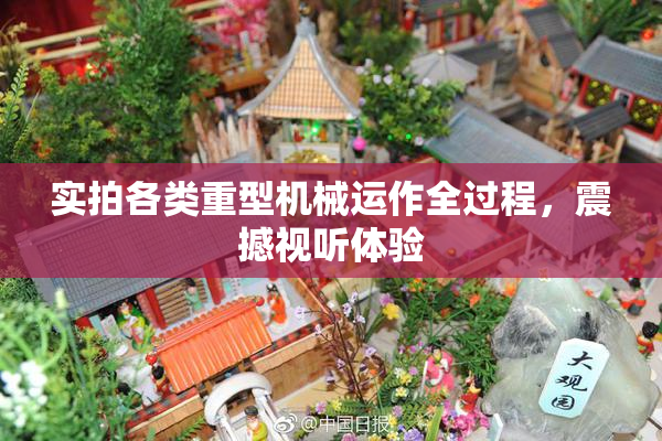 实拍各类重型机械运作全过程，震撼视听体验
